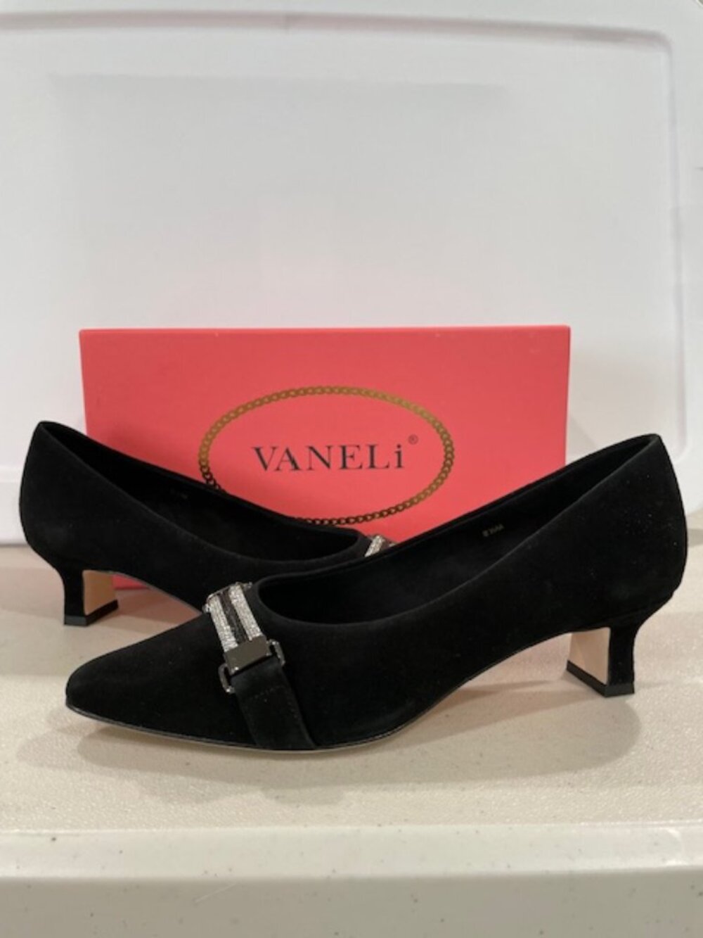 Vaneli Toray Heel in Black- 8.5M
